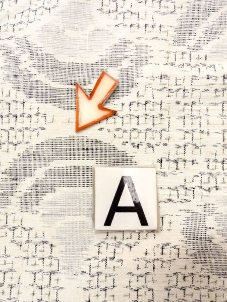 画像14: N0409J  女性用 紬  シルク（正絹）   白, 青海波 【中古】 【USED】 【リサイクル】 ★★☆☆☆ (14)