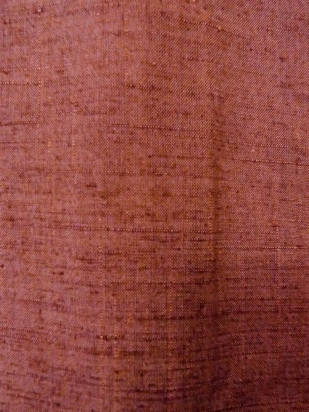 画像5: N0409L Mint  女性用 紬  シルク(正絹)   珊瑚色,  【中古】 【USED】 【リサイクル】 ★★★★☆ (5)