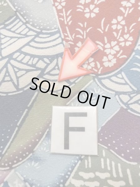 画像19: N0409X  女性用 小紋  シルク（正絹）   マルチカラー, 桜 【中古】 【USED】 【リサイクル】 ★★☆☆☆ (19)