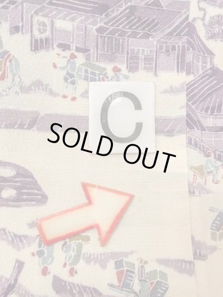 画像16: N0409Z  女性用 小紋  シルク（正絹）   アイボリー, 松/松葉 【中古】 【USED】 【リサイクル】 ★★★☆☆ (16)