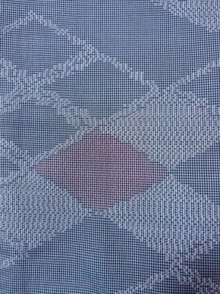 画像6: N0430S  女性用 大島紬  シルク(正絹)  灰色がかった 青, 菱 【中古】 【USED】 【リサイクル】 ★★☆☆☆ (6)