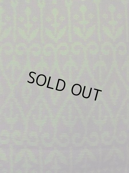 画像5: N0430V  女性用 大島紬  シルク（正絹）   黒, 唐花 【中古】 【USED】 【リサイクル】 ★★★☆☆ (5)