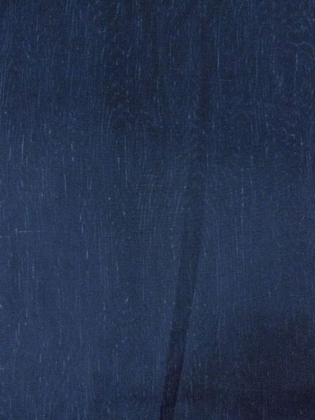 画像3: N0431D  女性用 紬  シルク（正絹）   藍, 木目 【中古】 【USED】 【リサイクル】 ★★★☆☆ (3)