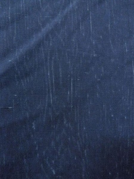 画像5: N0431D  女性用 紬  シルク（正絹）   藍, 木目 【中古】 【USED】 【リサイクル】 ★★★☆☆ (5)