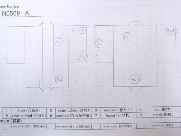 画像13: N0509A  女性用 羽織  シルク（正絹）   黒, 菊 【中古】 【USED】 【リサイクル】 ★★☆☆☆ (13)