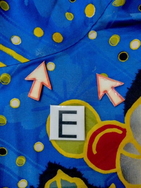 画像18: N0509F  女性用 羽織  シルク（正絹）   青, つた 【中古】 【USED】 【リサイクル】 ★★☆☆☆ (18)