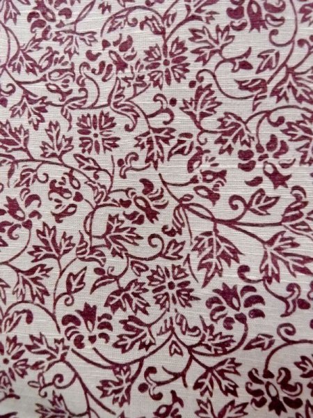 画像6: N0510D  女性用 紬  シルク(正絹)  淡い 灰色, 花 【中古】 【USED】 【リサイクル】 ★★★☆☆ (6)