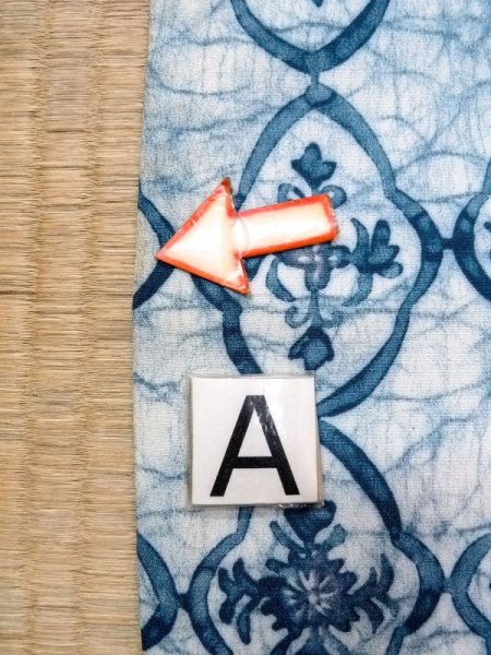 画像14: N0529B  女性用 羽織  シルク(正絹)   白, 更紗 【中古】 【USED】 【リサイクル】 ★★★☆☆ (14)