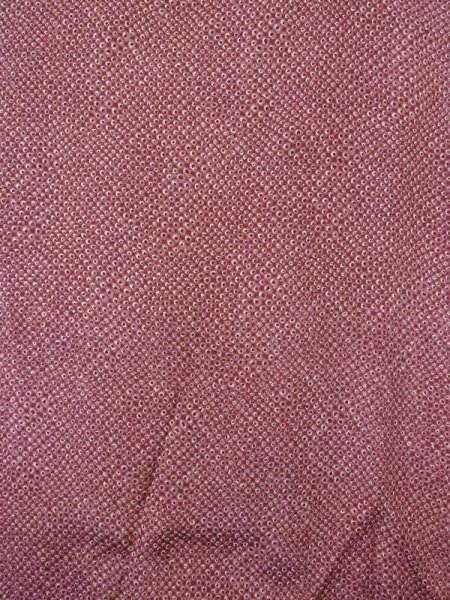 画像3: N0529D  女性用 羽織  シルク(正絹)   えんじ, かのこ 【中古】 【USED】 【リサイクル】 ★★★☆☆ (3)