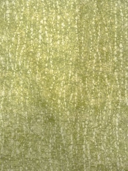 画像4: N0529G Mint  女性用 羽織  シルク(正絹)   黄緑色, 抽象的模様 【中古】 【USED】 【リサイクル】 ★★★★☆ (4)