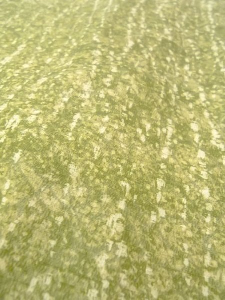 画像8: N0529G Mint  女性用 羽織  シルク(正絹)   黄緑色, 抽象的模様 【中古】 【USED】 【リサイクル】 ★★★★☆ (8)