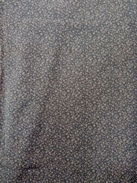 画像4: N0529I  女性用 羽織  シルク(正絹)   灰色, 花 【中古】 【USED】 【リサイクル】 ★★☆☆☆ (4)