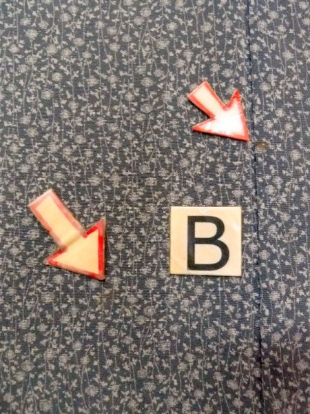 画像15: N0529I  女性用 羽織  シルク(正絹)   灰色, 花 【中古】 【USED】 【リサイクル】 ★★☆☆☆ (15)