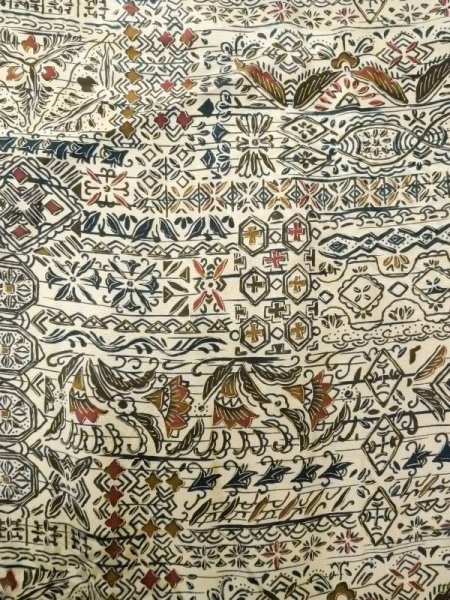 画像4: N0529K  女性用 羽織  シルク(正絹)  淡い 緑色, 花 【中古】 【USED】 【リサイクル】 ★★☆☆☆ (4)