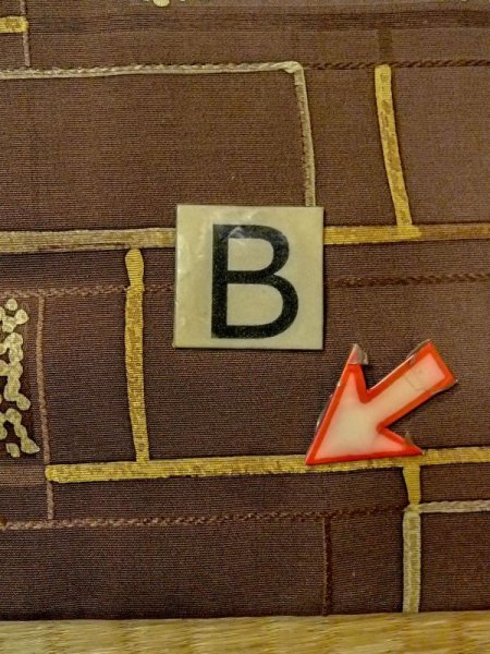 画像15: N0529N  女性用 羽織  シルク(正絹)   茶色, 小さな点々 【中古】 【USED】 【リサイクル】 ★★★☆☆ (15)