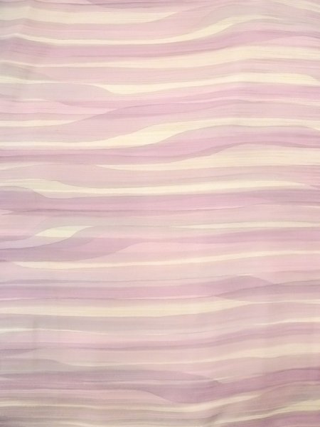 画像3: N0529R  女性用 羽織  シルク（正絹）   白, 線 【中古】 【USED】 【リサイクル】 ★★☆☆☆ (3)