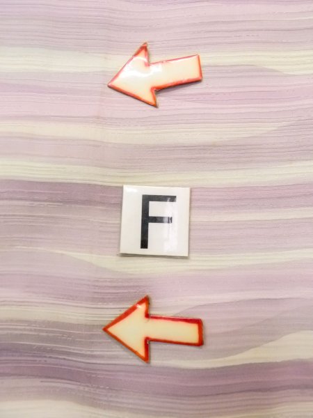 画像19: N0529R  女性用 羽織  シルク（正絹）   白, 線 【中古】 【USED】 【リサイクル】 ★★☆☆☆ (19)