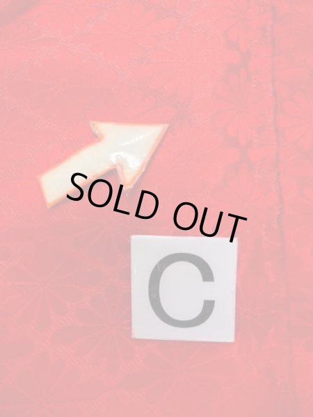 画像34: N0605A  女性用 掛下  シルク(正絹)  光沢のある 赤色, 鳳凰 【中古】 【USED】 【リサイクル】 ★★★☆☆ (34)