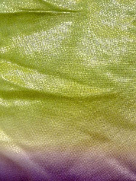 画像11: N0605B  女性用 打掛  シルク(正絹)  光沢のある マルチカラー, ぼかし 【中古】 【USED】 【リサイクル】 ★★★☆☆ (11)