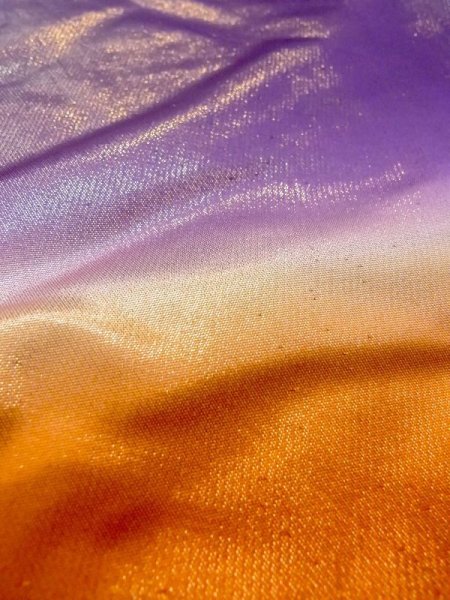 画像17: N0605B  女性用 打掛  シルク(正絹)  光沢のある マルチカラー, ぼかし 【中古】 【USED】 【リサイクル】 ★★★☆☆ (17)