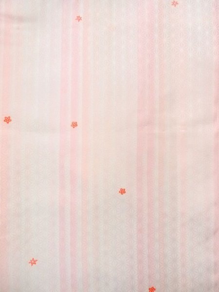 画像4: N0611D  女性用 襦袢 そでなし 化繊   白, 花 【中古】 【USED】 【リサイクル】 ★★★☆☆ (4)