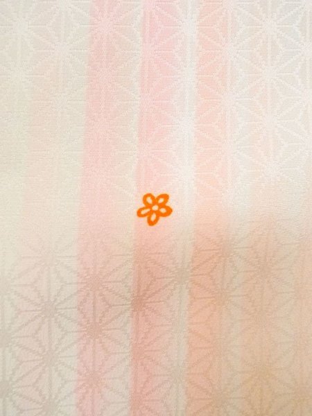 画像6: N0611D  女性用 襦袢 そでなし 化繊   白, 花 【中古】 【USED】 【リサイクル】 ★★★☆☆ (6)