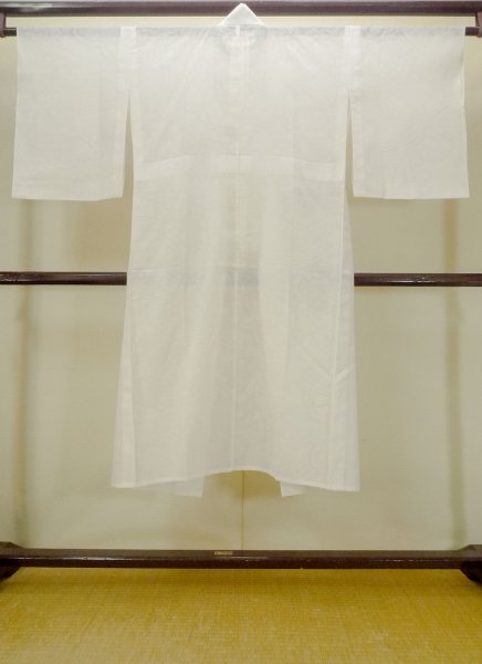 画像2: N0611F Mint  女性用 襦袢 虹柄 綿   白, 雲 【中古】 【USED】 【リサイクル】 ★★★★☆ (2)