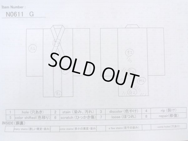 画像13: N0611G  女性用 襦袢 レース襦袢 綿   白, 花 【中古】 【USED】 【リサイクル】 ★★☆☆☆ (13)