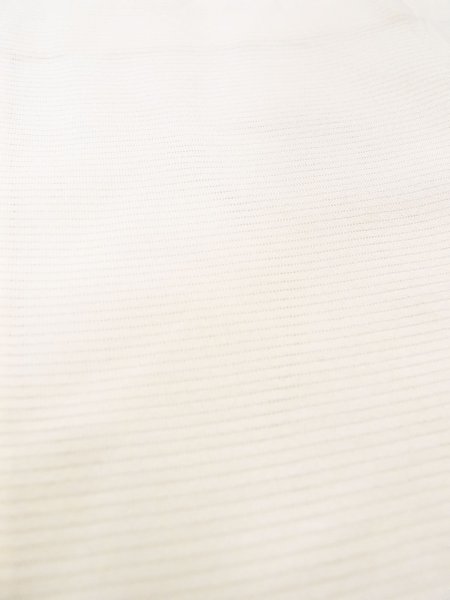 画像10: N0611I  女性用 襦袢  シルク(正絹)   オフ ホワイト, 縞 【中古】 【USED】 【リサイクル】 ★★★☆☆ (10)