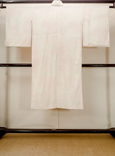 画像2: N0611L  女性用 襦袢  シルク(正絹)  薄い 桃色, もみじ 【中古】 【USED】 【リサイクル】 ★★☆☆☆ (2)