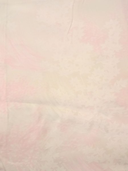 画像4: N0611L  女性用 襦袢  シルク(正絹)  薄い 桃色, もみじ 【中古】 【USED】 【リサイクル】 ★★☆☆☆ (4)