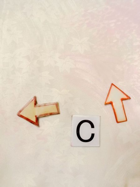 画像16: N0611L  女性用 襦袢  シルク(正絹)  薄い 桃色, もみじ 【中古】 【USED】 【リサイクル】 ★★☆☆☆ (16)