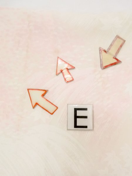 画像18: N0611L  女性用 襦袢  シルク(正絹)  薄い 桃色, もみじ 【中古】 【USED】 【リサイクル】 ★★☆☆☆ (18)