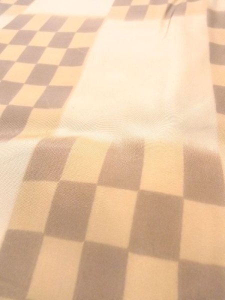 画像8: N0611M  女性用 襦袢 使用感あり シルク(正絹)   ベージュ, 四角 【中古】 【USED】 【リサイクル】 ★★☆☆☆ (8)