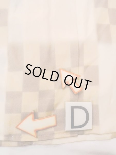 画像17: N0611M  女性用 襦袢 使用感あり シルク（正絹）   ベージュ, 四角 【中古】 【USED】 【リサイクル】 ★★☆☆☆ (17)