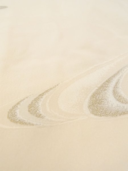 画像8: N0611O  女性用 襦袢  シルク(正絹)   アイボリー, 川 【中古】 【USED】 【リサイクル】 ★★☆☆☆ (8)