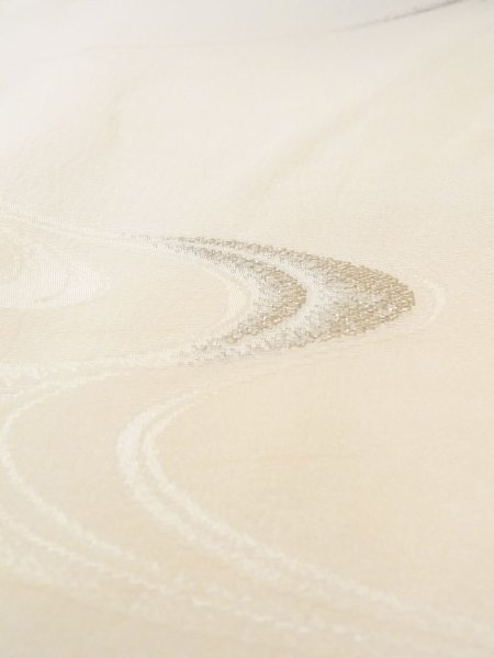 画像9: N0611O  女性用 襦袢  シルク(正絹)   アイボリー, 川 【中古】 【USED】 【リサイクル】 ★★☆☆☆ (9)