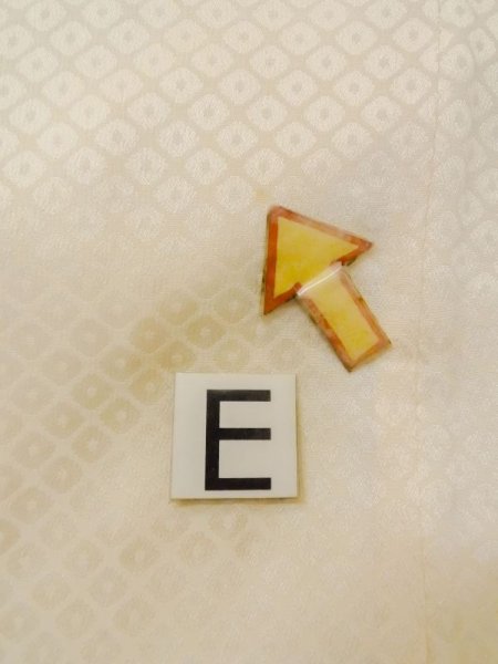 画像18: N0611Q  女性用 襦袢  シルク(正絹)  光沢のある アイボリー, かのこ 【中古】 【USED】 【リサイクル】 ★★☆☆☆ (18)