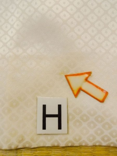 画像21: N0611Q  女性用 襦袢  シルク(正絹)  光沢のある アイボリー, かのこ 【中古】 【USED】 【リサイクル】 ★★☆☆☆ (21)