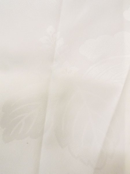 画像5: N0611R  女性用 襦袢  化繊  光沢のある 白, 桐 【中古】 【USED】 【リサイクル】 ★★☆☆☆ (5)