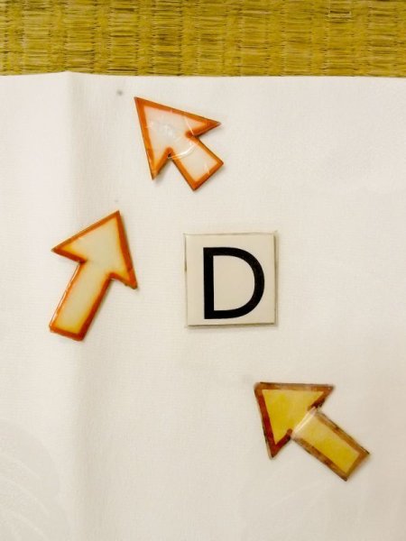 画像17: N0611R  女性用 襦袢  化繊  光沢のある 白, 桐 【中古】 【USED】 【リサイクル】 ★★☆☆☆ (17)