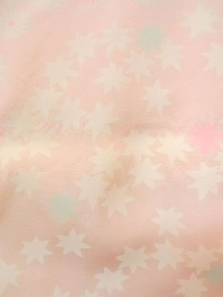 画像6: N0611W  女性用 襦袢  シルク(正絹)  淡い 桃色, 菊 【中古】 【USED】 【リサイクル】 ★☆☆☆☆ (6)