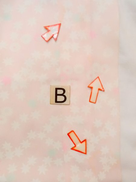 画像15: N0611W  女性用 襦袢  シルク(正絹)  淡い 桃色, 菊 【中古】 【USED】 【リサイクル】 ★☆☆☆☆ (15)