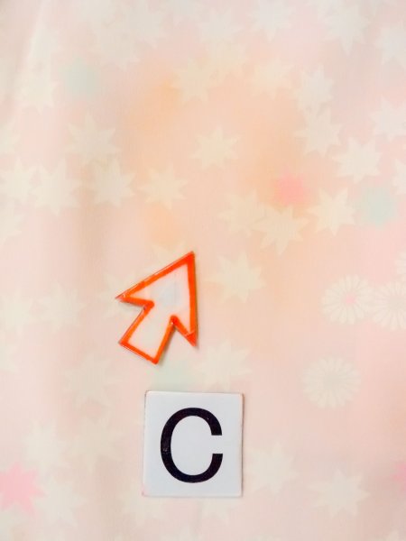 画像16: N0611W  女性用 襦袢  シルク(正絹)  淡い 桃色, 菊 【中古】 【USED】 【リサイクル】 ★☆☆☆☆ (16)