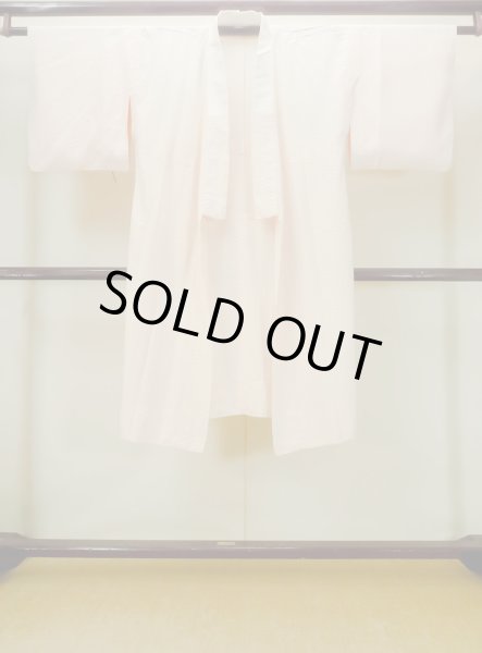 画像1: N0611Z  女性用 襦袢  化繊   オフ　ホワイト, 抽象的模様 【中古】 【USED】 【リサイクル】 ★★★☆☆ (1)