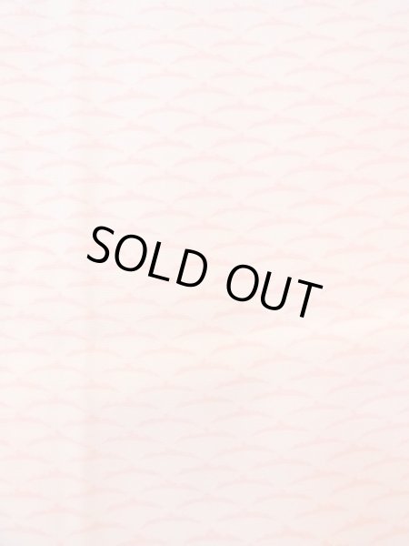 画像5: N0611Z  女性用 襦袢  化繊   オフ　ホワイト, 抽象的模様 【中古】 【USED】 【リサイクル】 ★★★☆☆ (5)