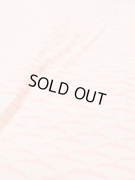 画像8: N0611Z  女性用 襦袢  化繊   オフ　ホワイト, 抽象的模様 【中古】 【USED】 【リサイクル】 ★★★☆☆ (8)