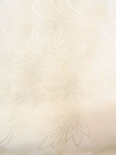 画像5: N0612B  女性用 襦袢  シルク(正絹)   白, ぼたん 【中古】 【USED】 【リサイクル】 ★☆☆☆☆ (5)