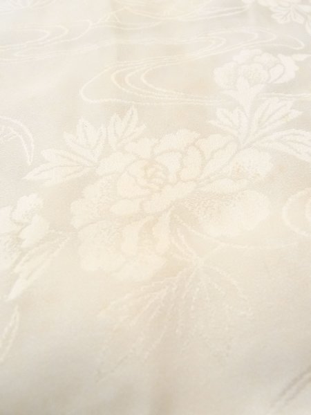 画像9: N0612B  女性用 襦袢  シルク(正絹)   白, ぼたん 【中古】 【USED】 【リサイクル】 ★☆☆☆☆ (9)