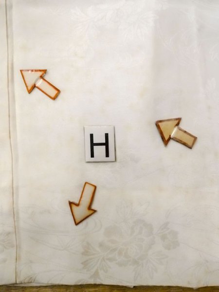 画像21: N0612B  女性用 襦袢  シルク(正絹)   白, ぼたん 【中古】 【USED】 【リサイクル】 ★☆☆☆☆ (21)